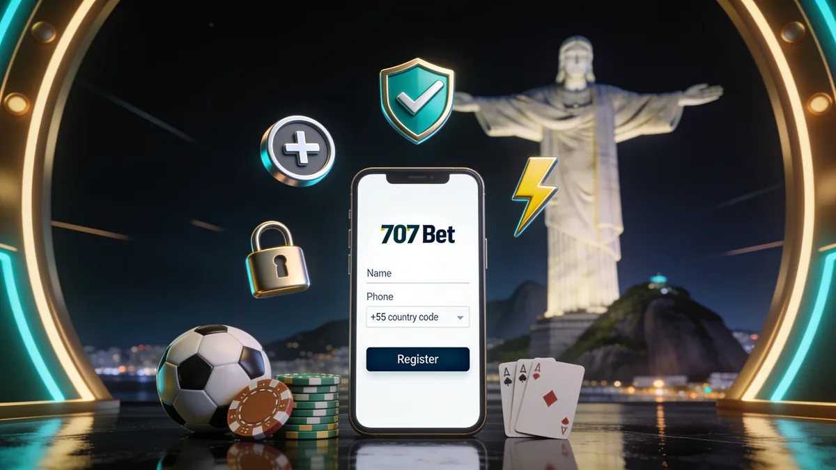 Opções de Cadastro na 707 bet para jogadores no Brasil